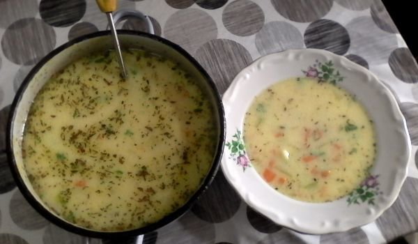 Супа от тиквички и картофи