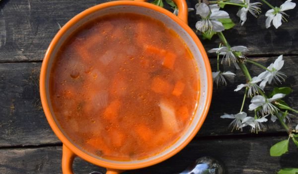 Супа с джанки и чушки