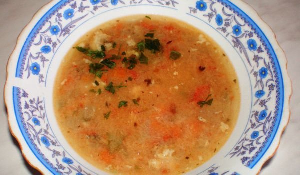 Супа с месце от свинско рагу