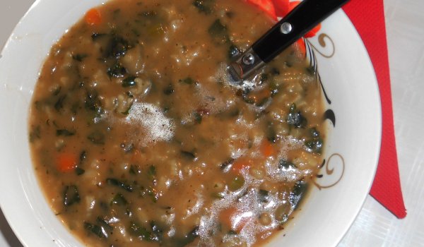 Супа с Ориз и Коприва