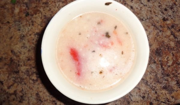 Супа топчета с домат