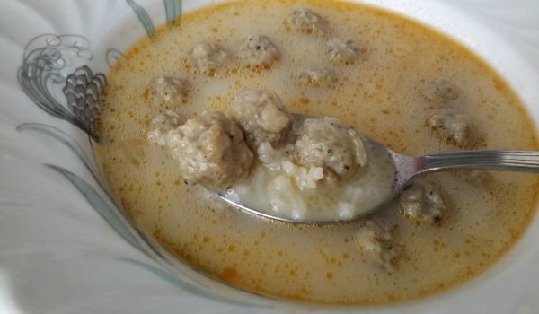 Супа топчета с ориз