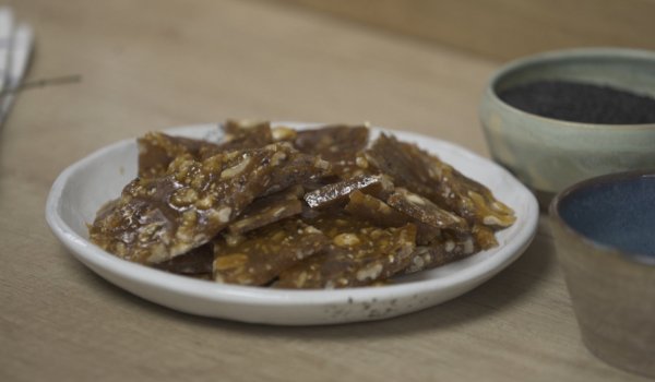 Сусамки със солен карамел