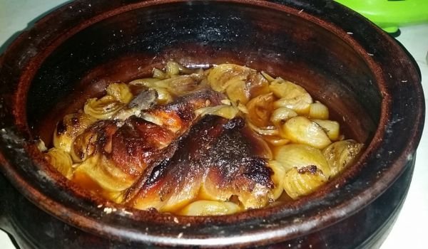 Свински джолан с бира