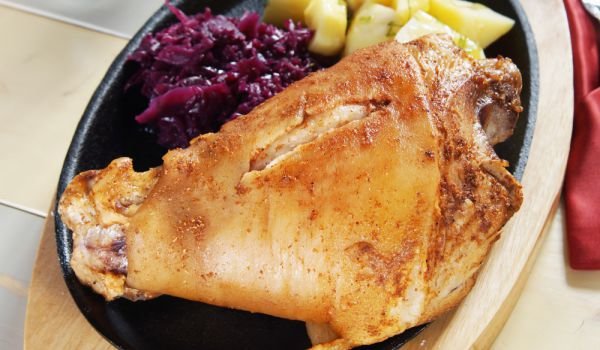 Свински джолан с картофи