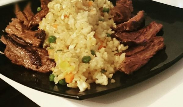 Свински филенца с гарнитура