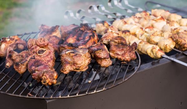 Свински гърди на грил