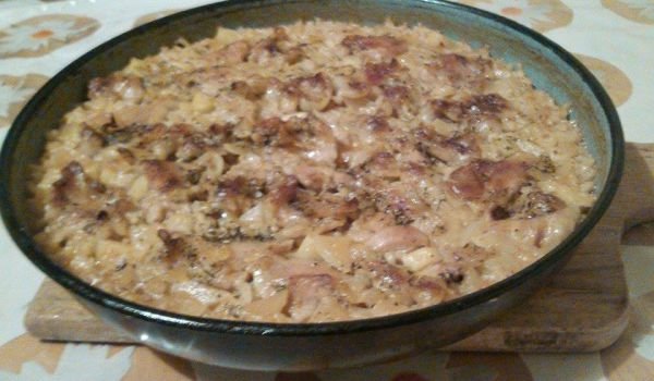 Свински момици с ориз