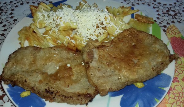 Свински пържоли по виенски