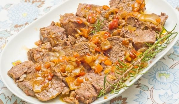 Свински пържоли с чушки