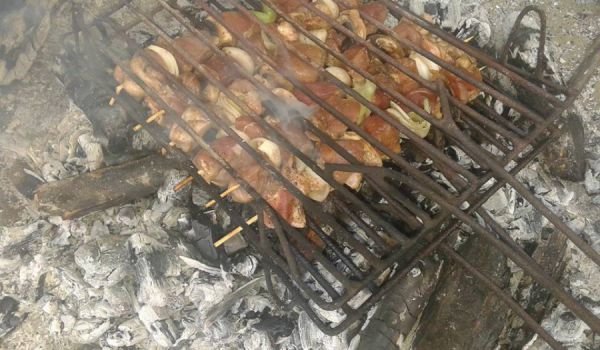 Свински шишчета на жар