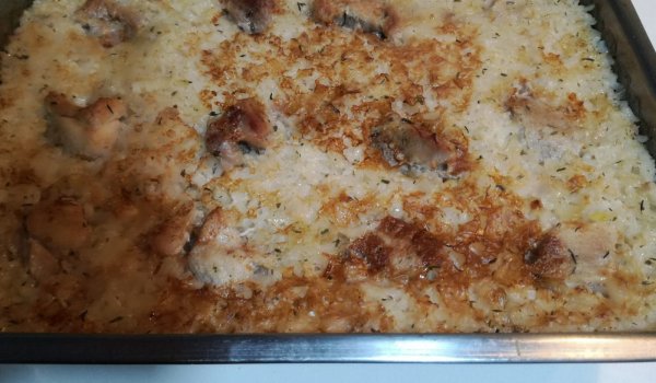 Свински шол с ориз