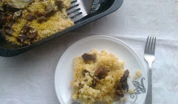 Свинско с бял ориз