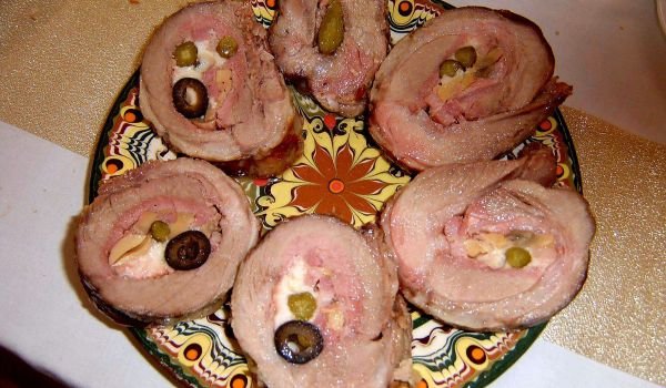 Свинско с плънка