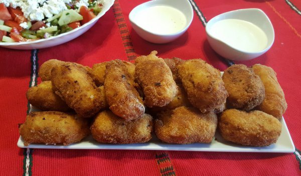 Тапас крокети с шунка