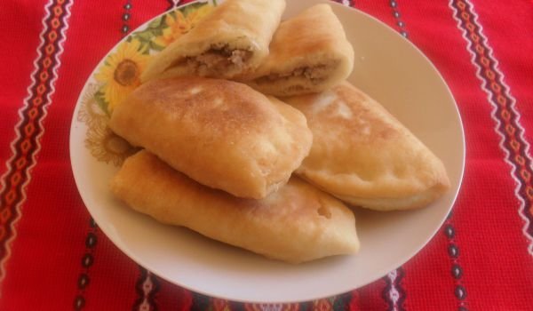 Татарски питки с телешка кайма