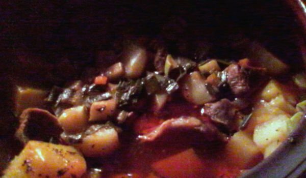 Татковия гювеч с агнешко