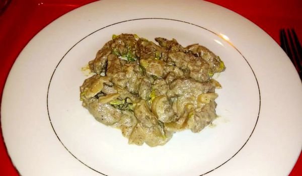 Телешко месо със сметана