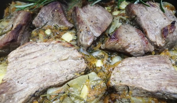 Телешко в оптигрил Тефал