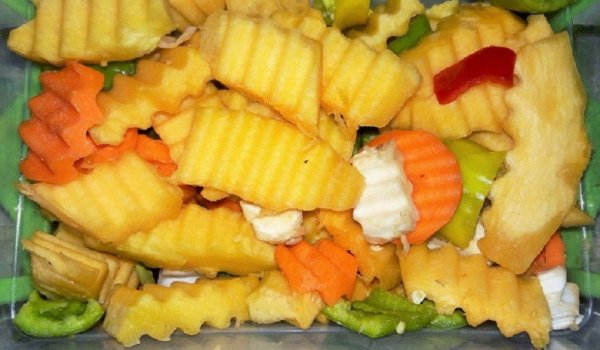 Тиква с хрян и марината