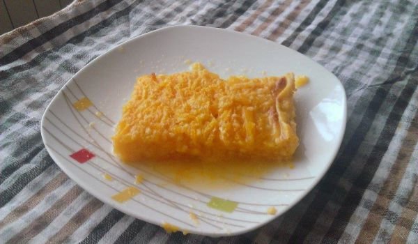 Тиква с мляко