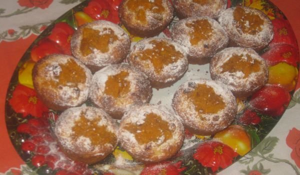 Тиквени кексчета с кори за баница