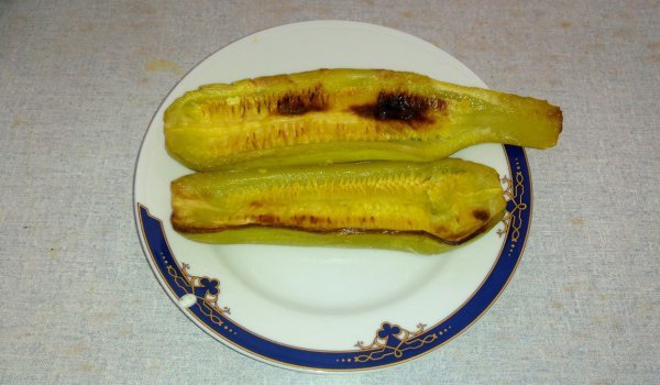 Тиквички с кокосово масло на фурна