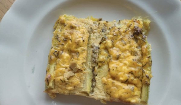 Тиквички със сирена