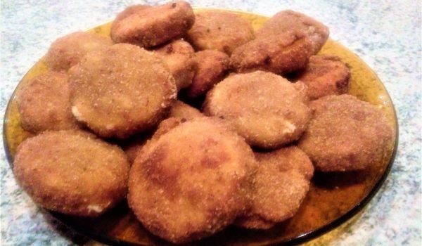 Топени сиренца с картофена коричка