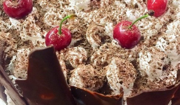Торта Черна гора (Black forest cake)