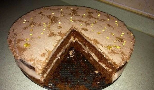 Торта с какаови блатове