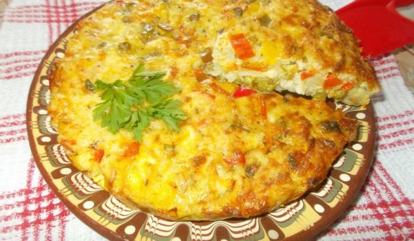 Торта с пиле и ориз