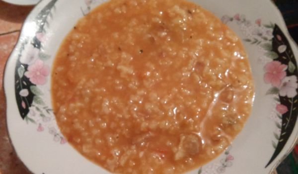 Трезве чорба с ориз и месо
