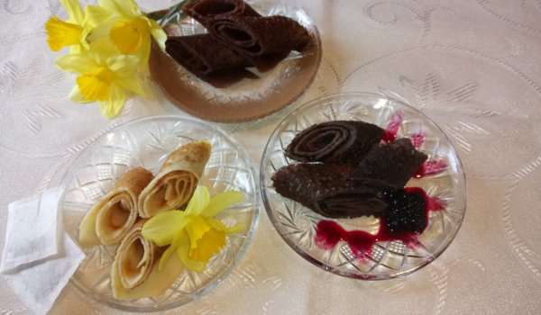 Три вида вкусни оризови палачинки