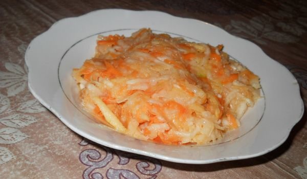 Трикомпонентна витаминозна салата