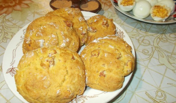 Царевични питки с колбас