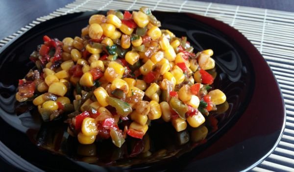 Царевица с чушки