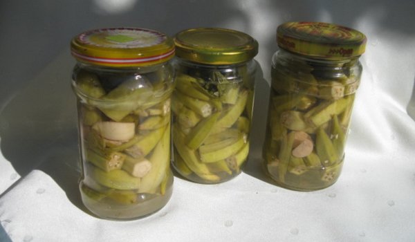 Туршия от бамя