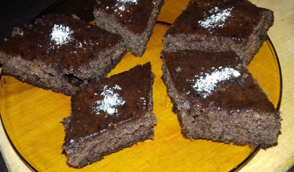 Турски кекс с шоколадов сироп