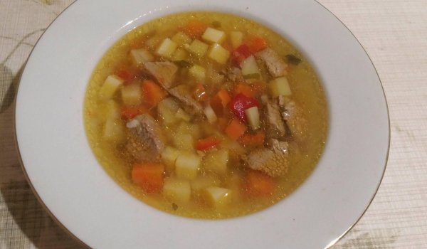 Уханно телешко варено