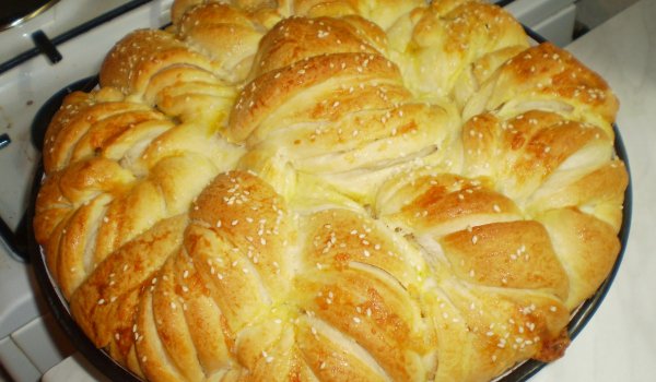 Усукана масленица с кашкавал