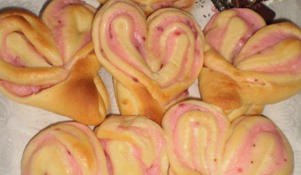 Ванилови сърчица с крем
