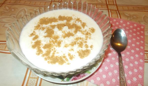 Ванилово мляко с ориз