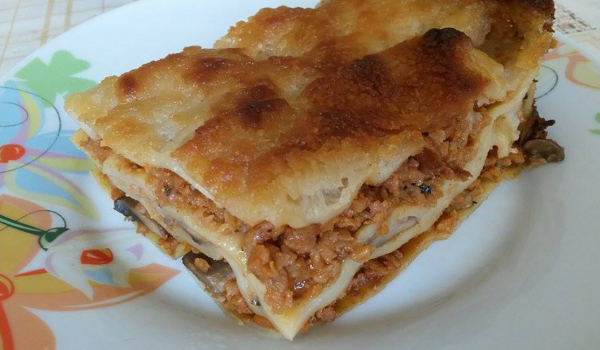 Веган лазаня