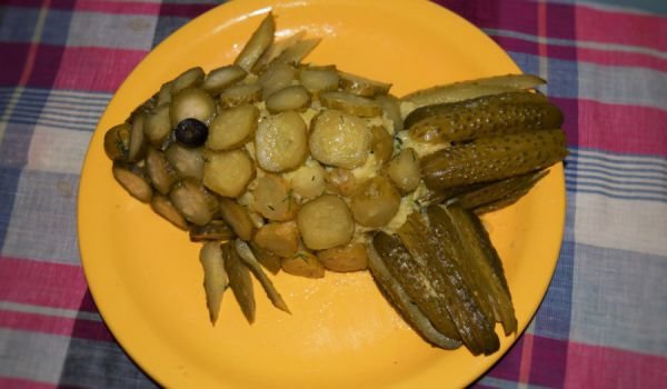 Веган Никулденска салата