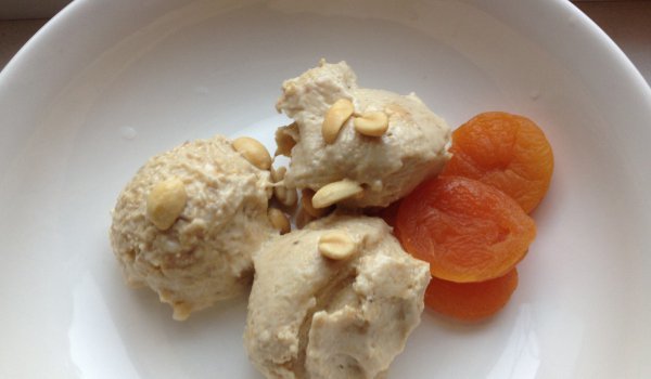 Веган нуга сладолед