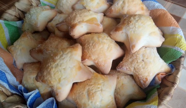 Великденски курабии с мас и лимонов аромат
