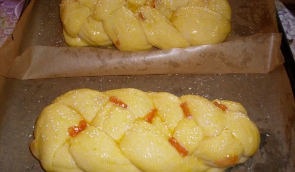 Великденски плитки с локум