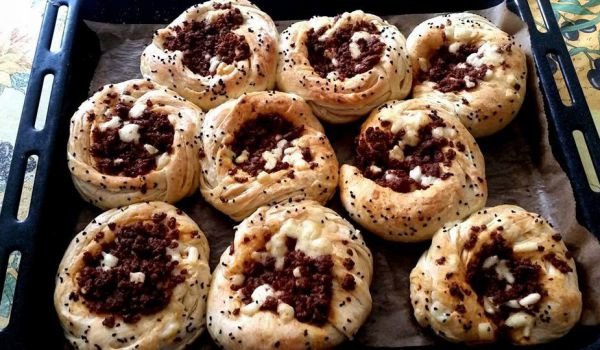 Вити банички с кайма