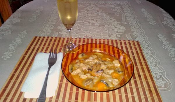 Вкусен кебап с пилешко и свинско